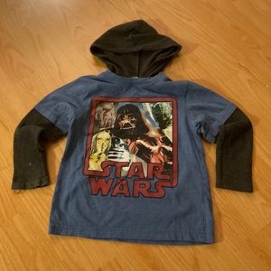 Star Wars Boys XS Long Sleeve Hoodie